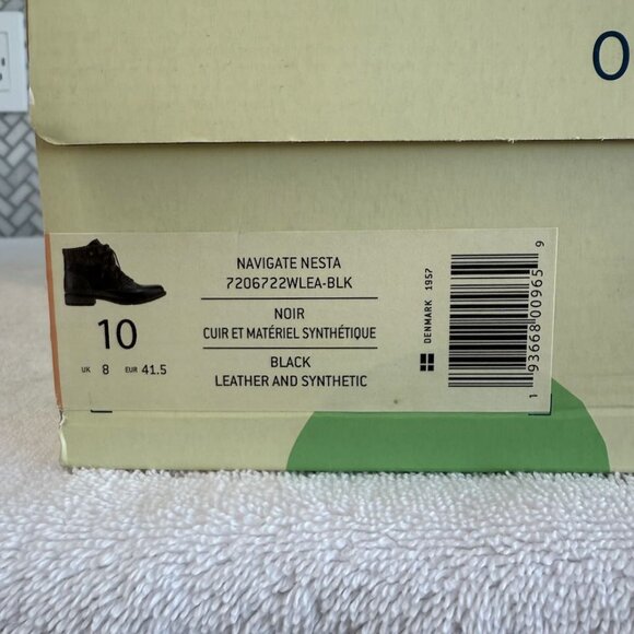 Earth Origins Ankle Boot 10m Navigate Nesta - Black - BNWT - Picture 10 of 13